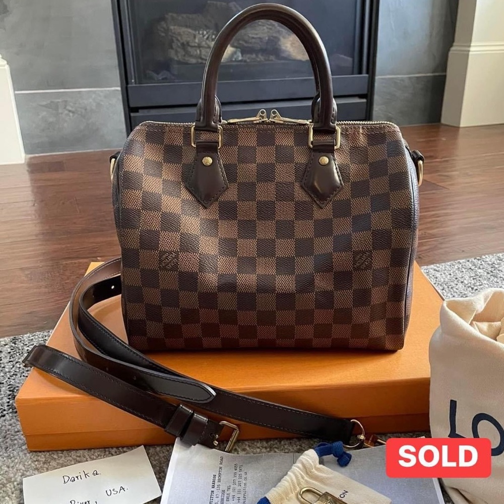 Louis Vuitton Speedy Bandolier 25